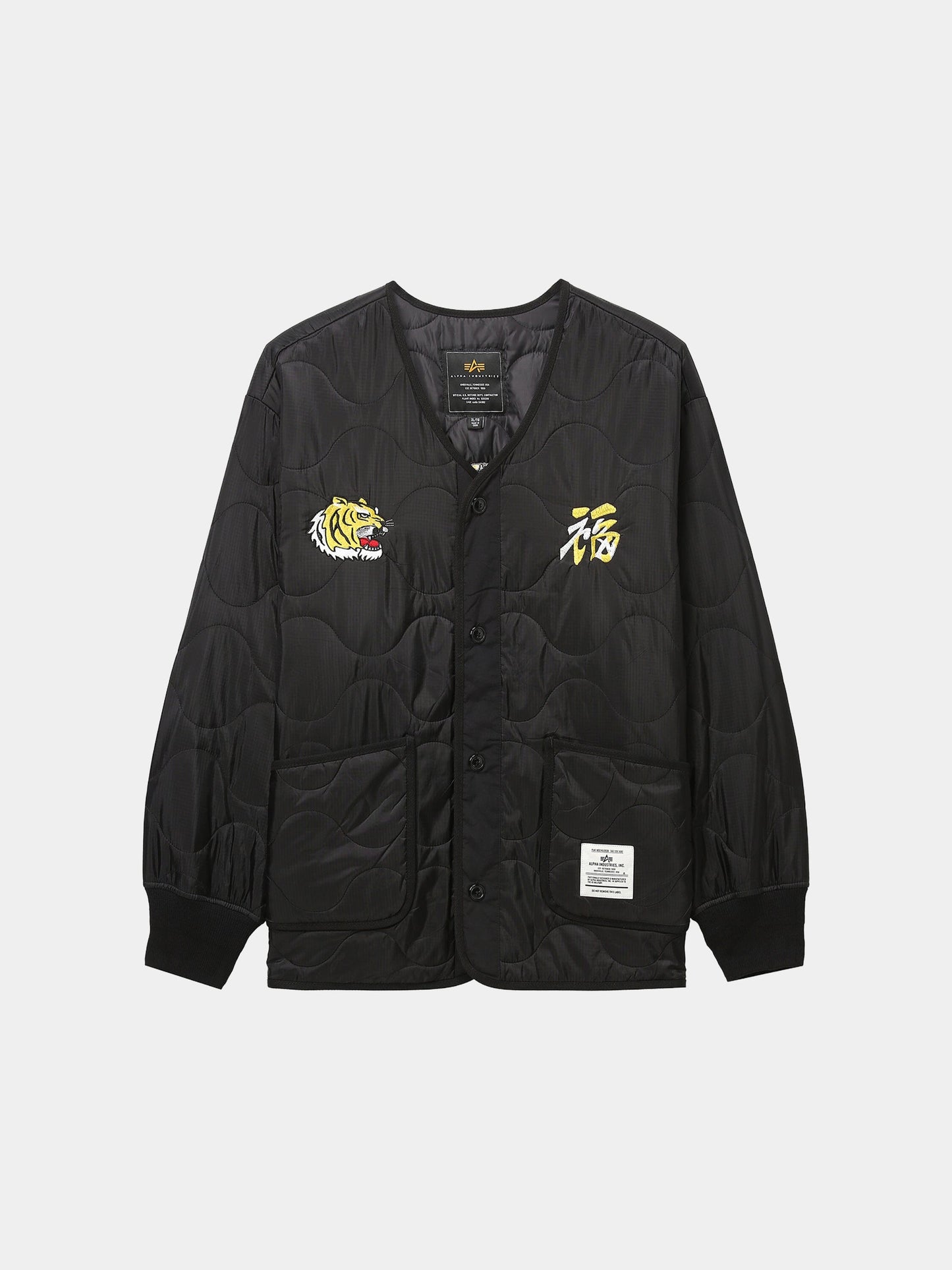 UNFRM TIGER LINER JACKET OUTERWEAR Alpha Industries BLACK XS 
