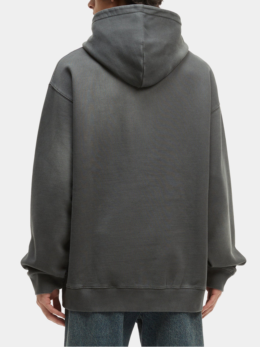 UNFRM WASHED ALPHA IND HOODIE TOP Alpha Industries 