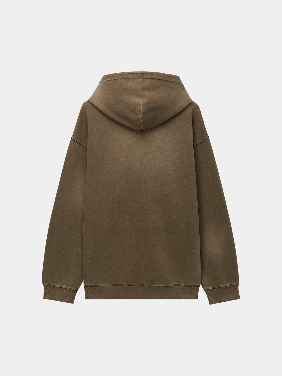 UNFRM WASHED ALPHA IND HOODIE TOP Alpha Industries 