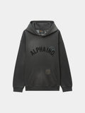 UNFRM WASHED ALPHA IND HOODIE TOP Alpha Industries GRAY 2XL 