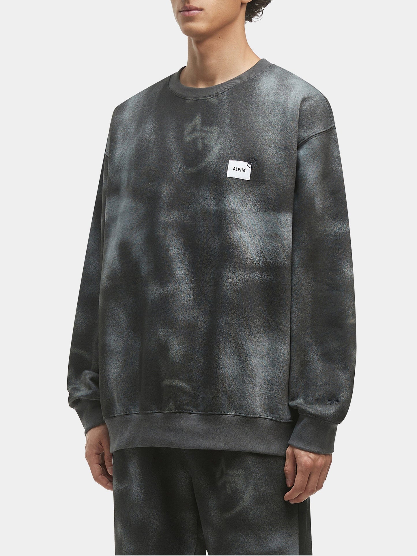 UNFRM WASHED CREWNECK TOP Alpha Industries 