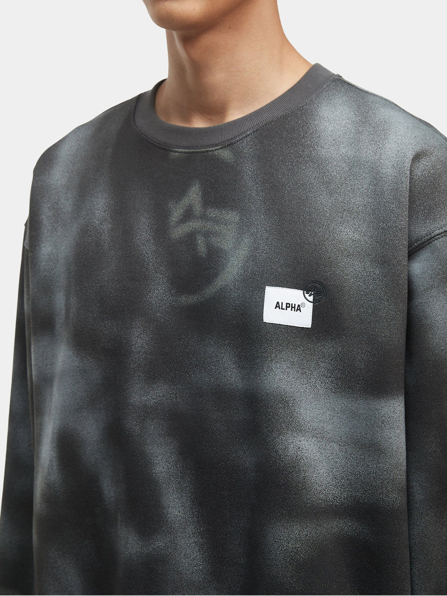 UNFRM WASHED CREWNECK TOP Alpha Industries 