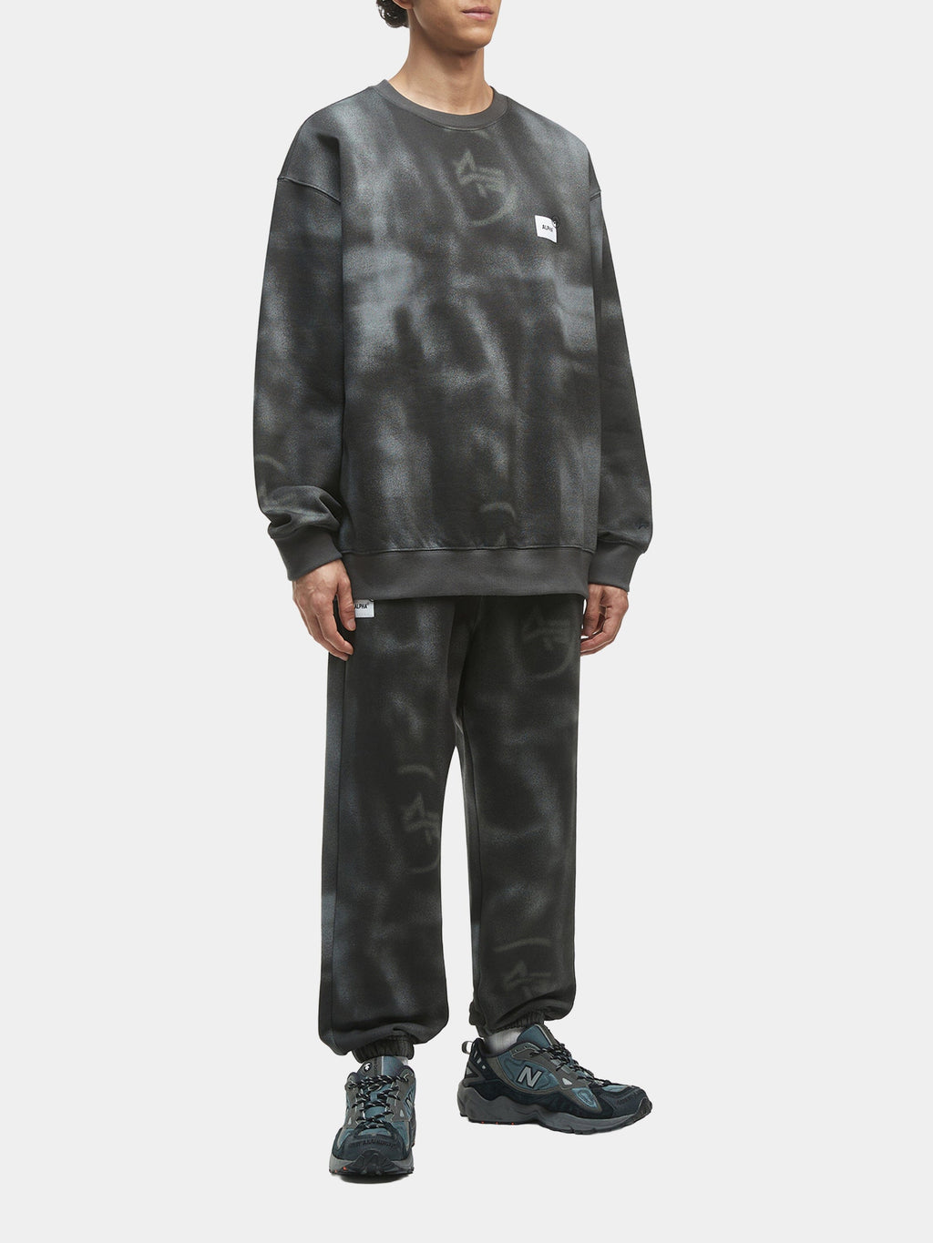 UNFRM WASHED SWEATPANT BOTTOM Alpha Industries 