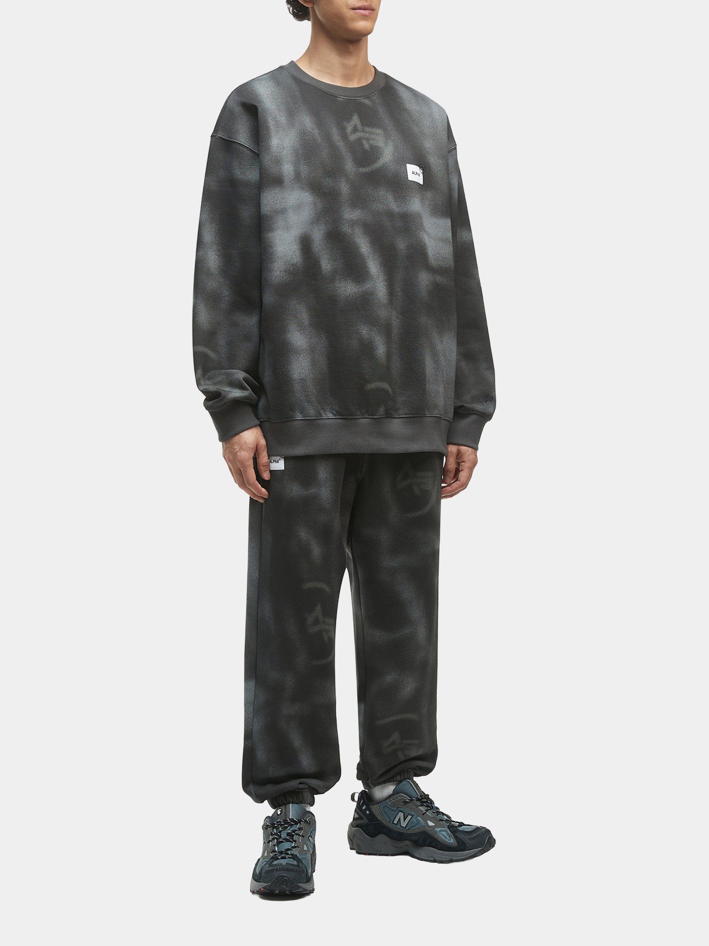 UNFRM WASHED SWEATPANT BOTTOM Alpha Industries 