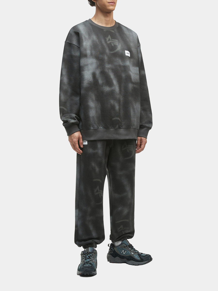 UNFRM WASHED SWEATPANT BOTTOM Alpha Industries 