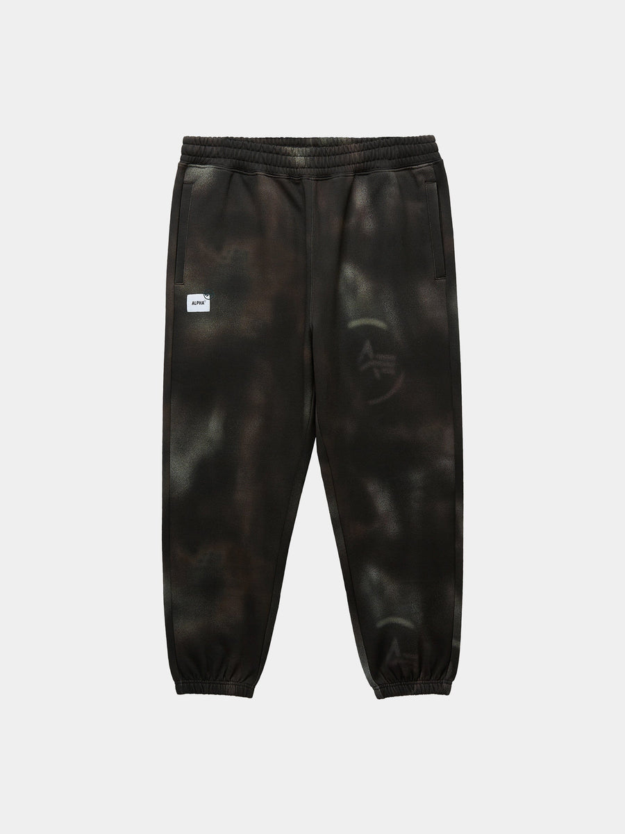 UNFRM WASHED SWEATPANT BOTTOM Alpha Industries RUST XS 