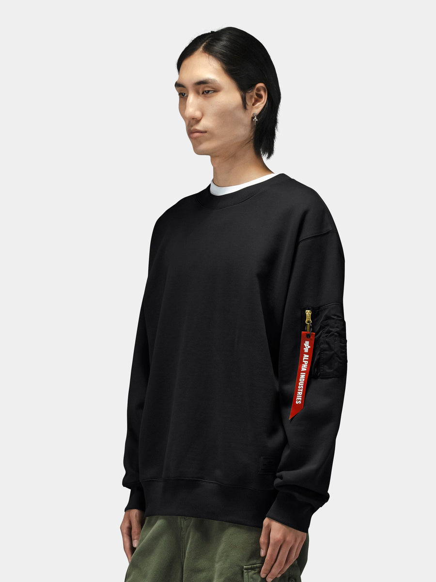 UTILITY POCKET CREWNECK TOP Alpha Industries 