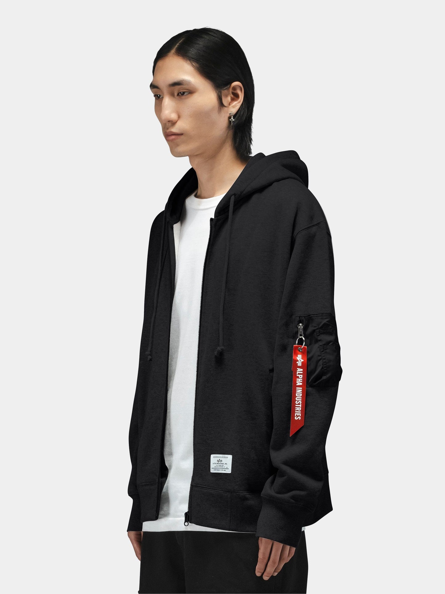 UTILITY POCKET FULL ZIP UP TOP Alpha Industries 