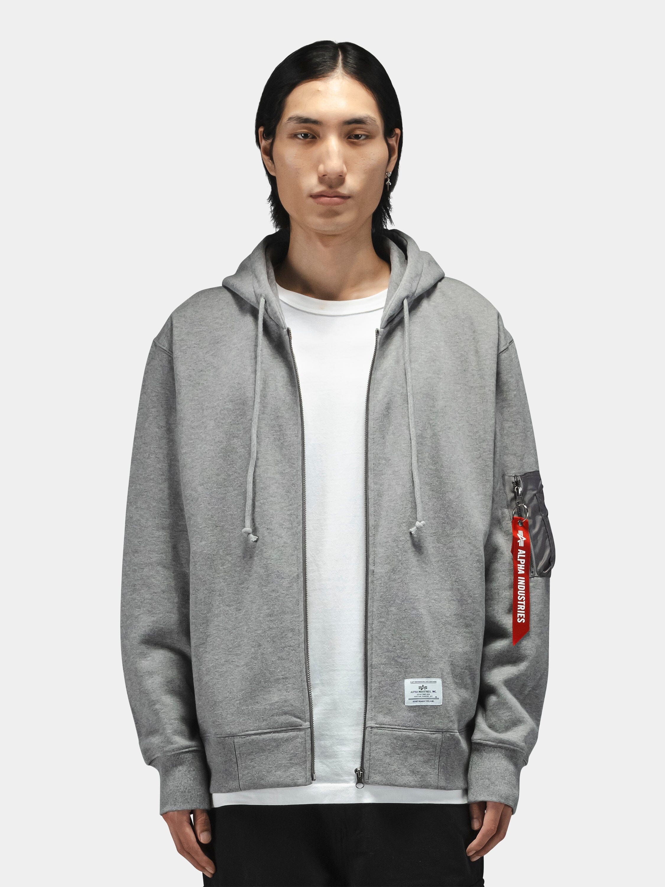 UTILITY POCKET FULL ZIP UP TOP Alpha Industries 