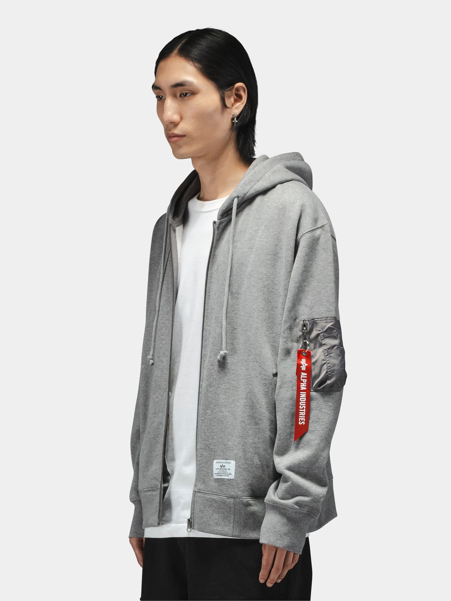UTILITY POCKET FULL ZIP UP TOP Alpha Industries 
