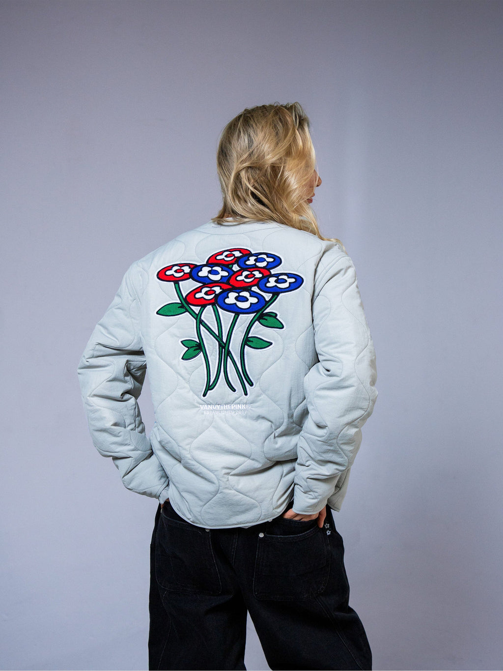 VANDY THE PINK X ALPHA INDUSTRIES LINER JACKET COLLAB Alpha Industries 