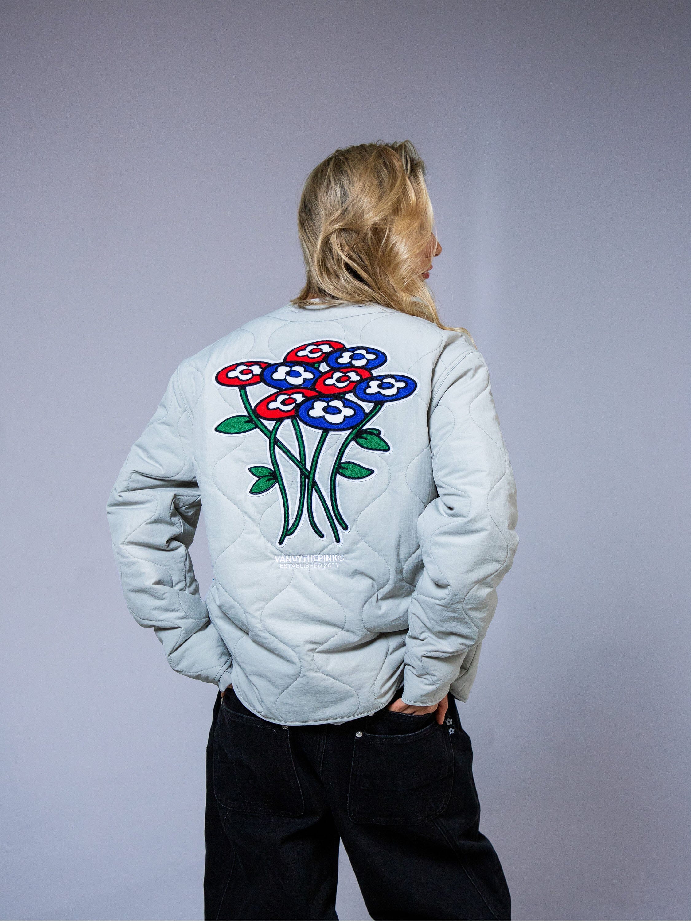 VANDY THE PINK X ALPHA INDUSTRIES LINER JACKET COLLAB Alpha Industries 