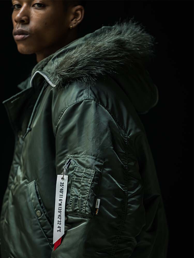 WTAPS X ALPHA INDUSTRIES N-2B PARKA OUTERWEAR Alpha Industries 