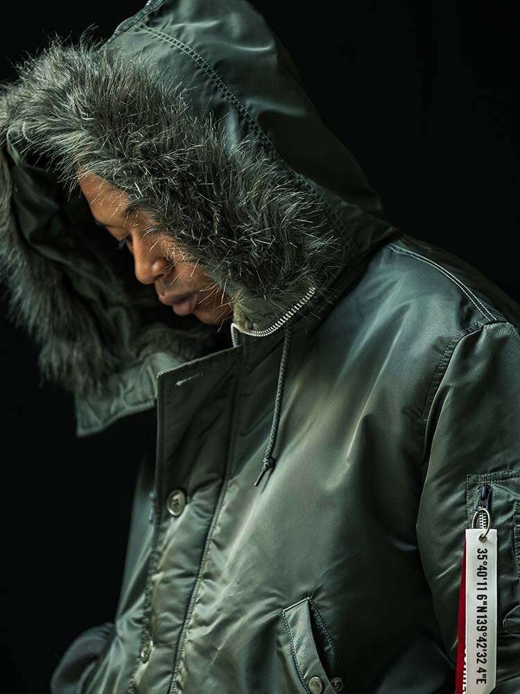WTAPS X ALPHA INDUSTRIES N-2B PARKA OUTERWEAR Alpha Industries 