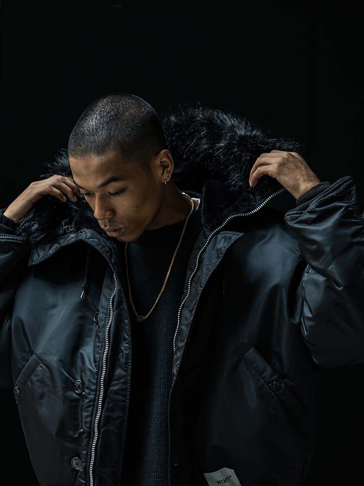 WTAPS X ALPHA INDUSTRIES N-2B PARKA OUTERWEAR Alpha Industries 