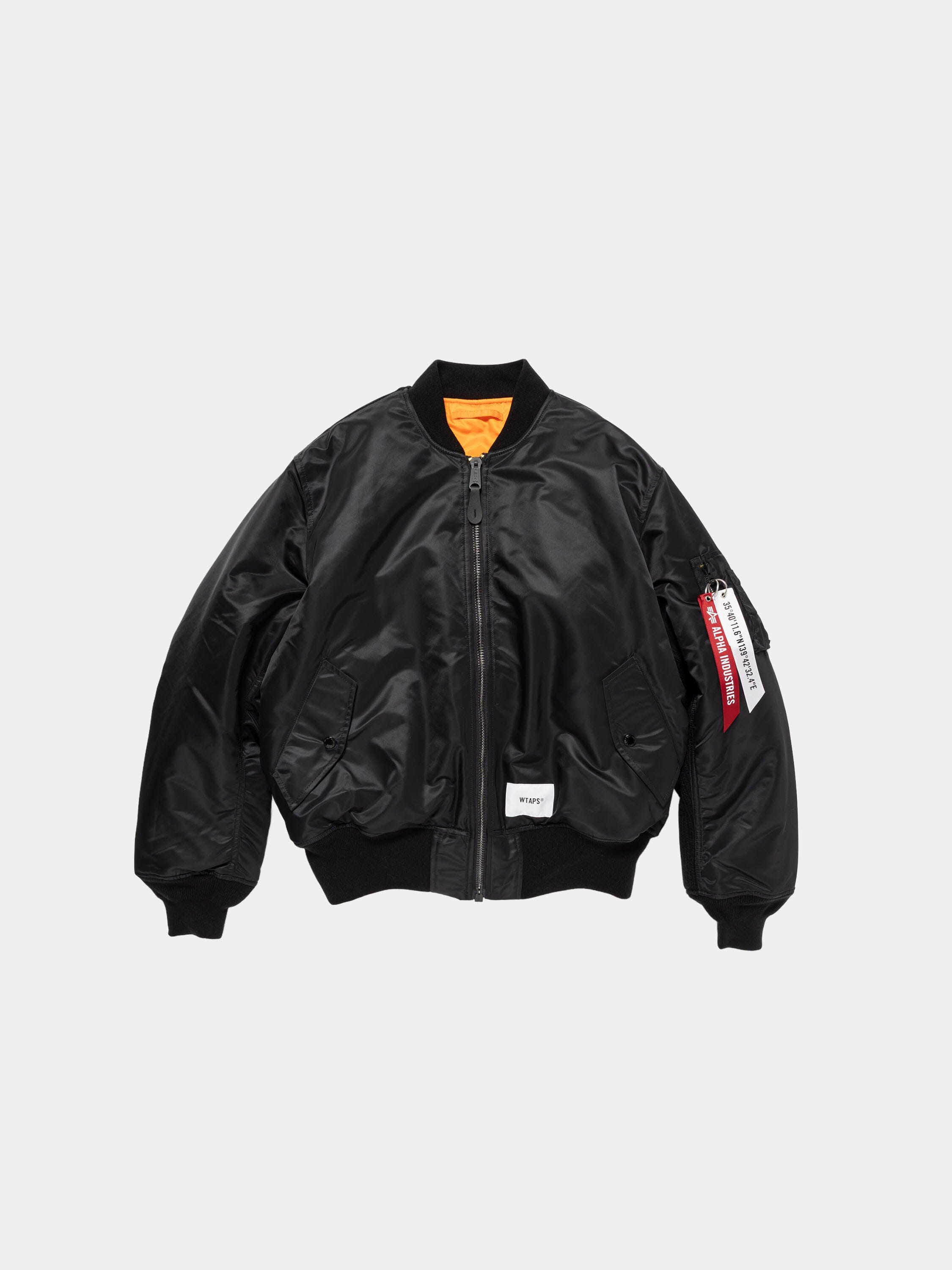 WTAPS X ALPHA MA-1 BOMBER JACKET OUTERWEAR Alpha Industries 
