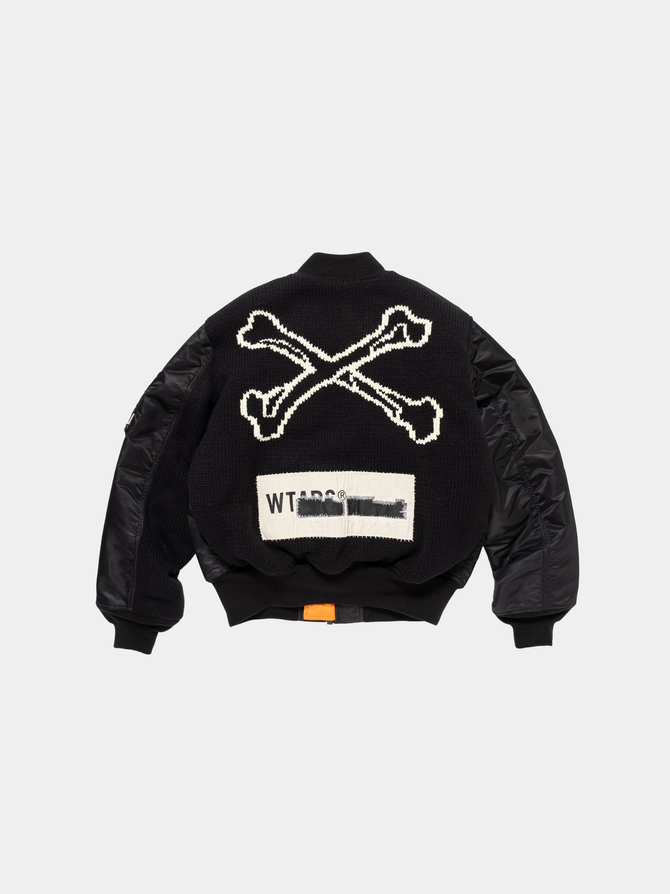 WTAPS X ALPHA MA-1 BOMBER JACKET OUTERWEAR Alpha Industries BLACK S 