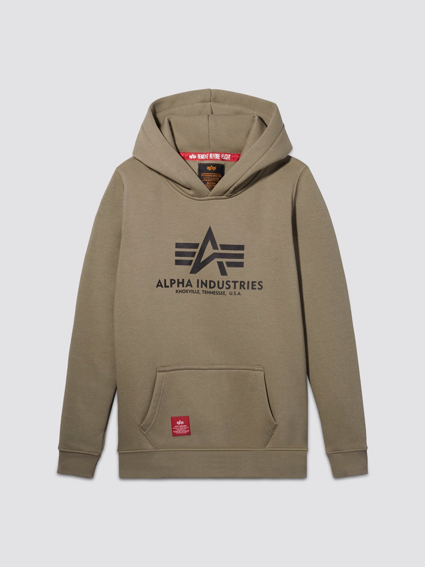 YOUTH BASIC HOODIE TOP Alpha Industries, Inc. OLIVE 10 