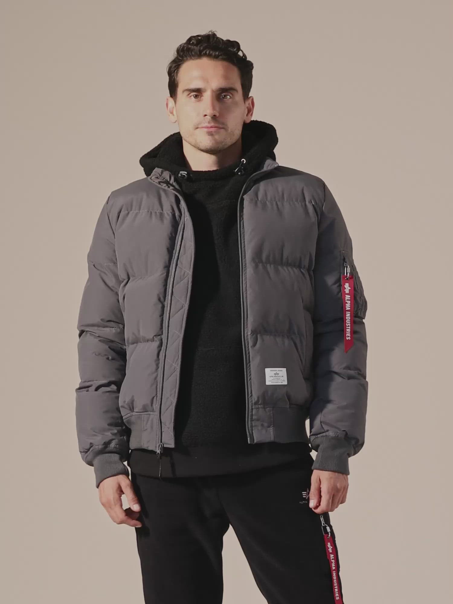MA-1 Unisex Quilted Bomber Jacket | Alpha Industries