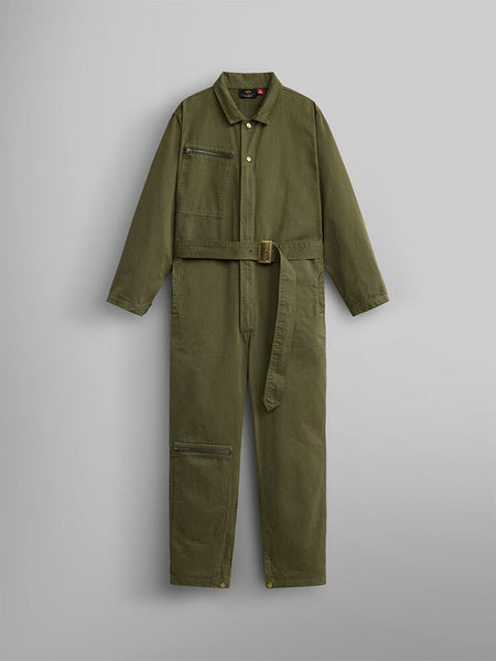 A-4 MOD FLIGHT SUIT W BOTTOM Alpha Industries OG-107 GREEN L 