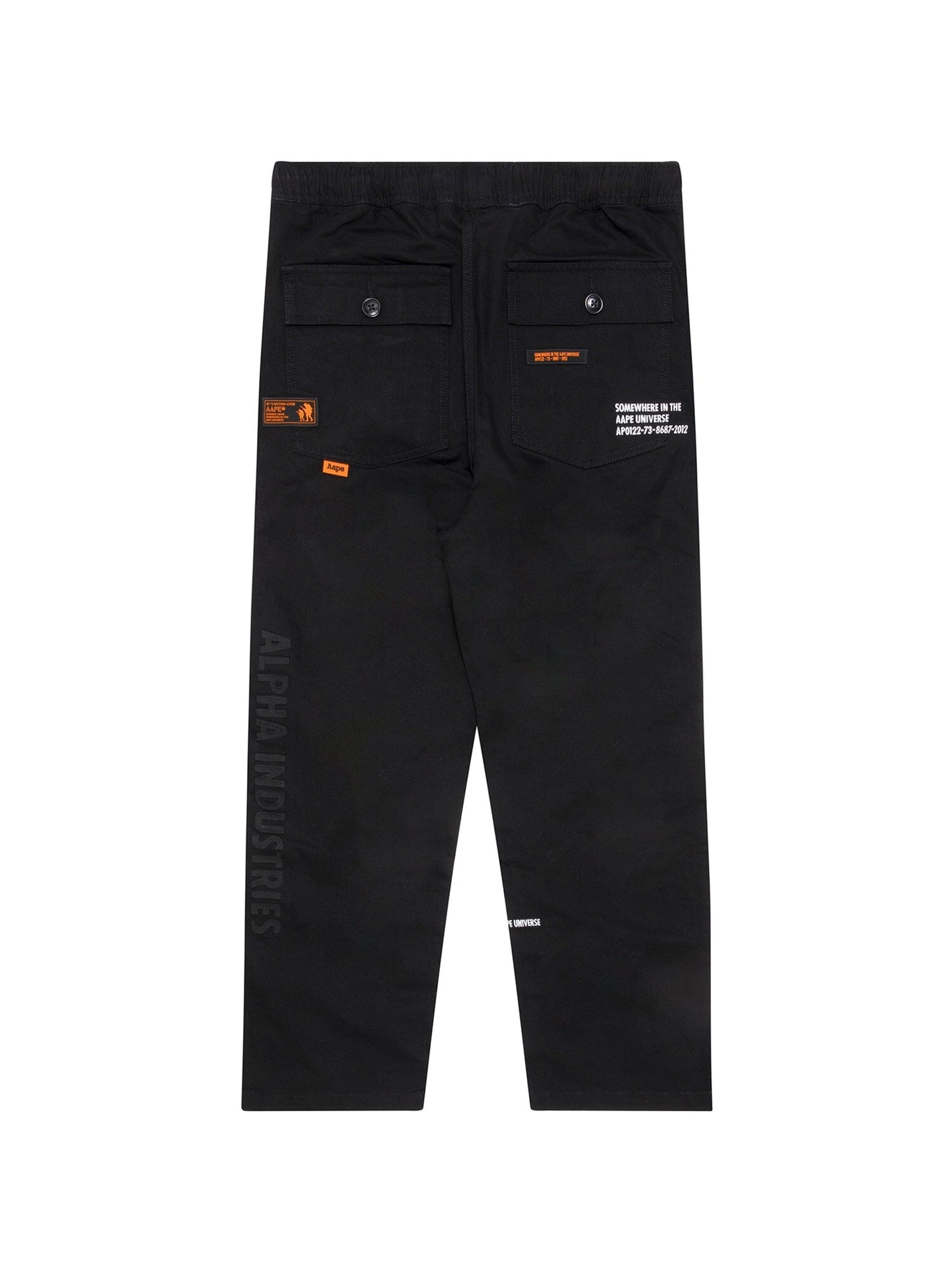 AAPE X ALPHA FATIGUE PANTS BOTTOM Alpha Industries 