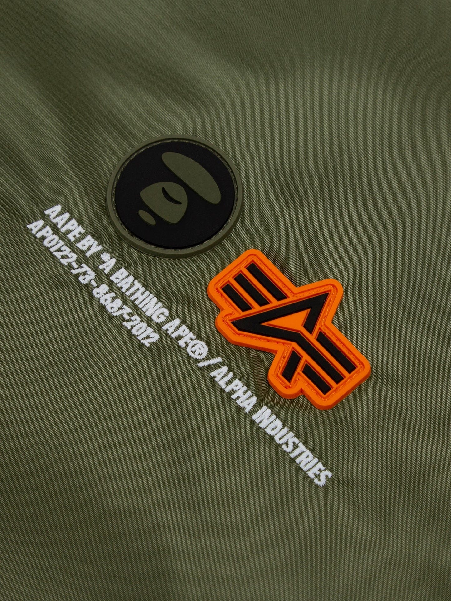 AAPE X ALPHA MA-1 LIGHTWEIGHT JACKET OUTERWEAR Alpha Industries 