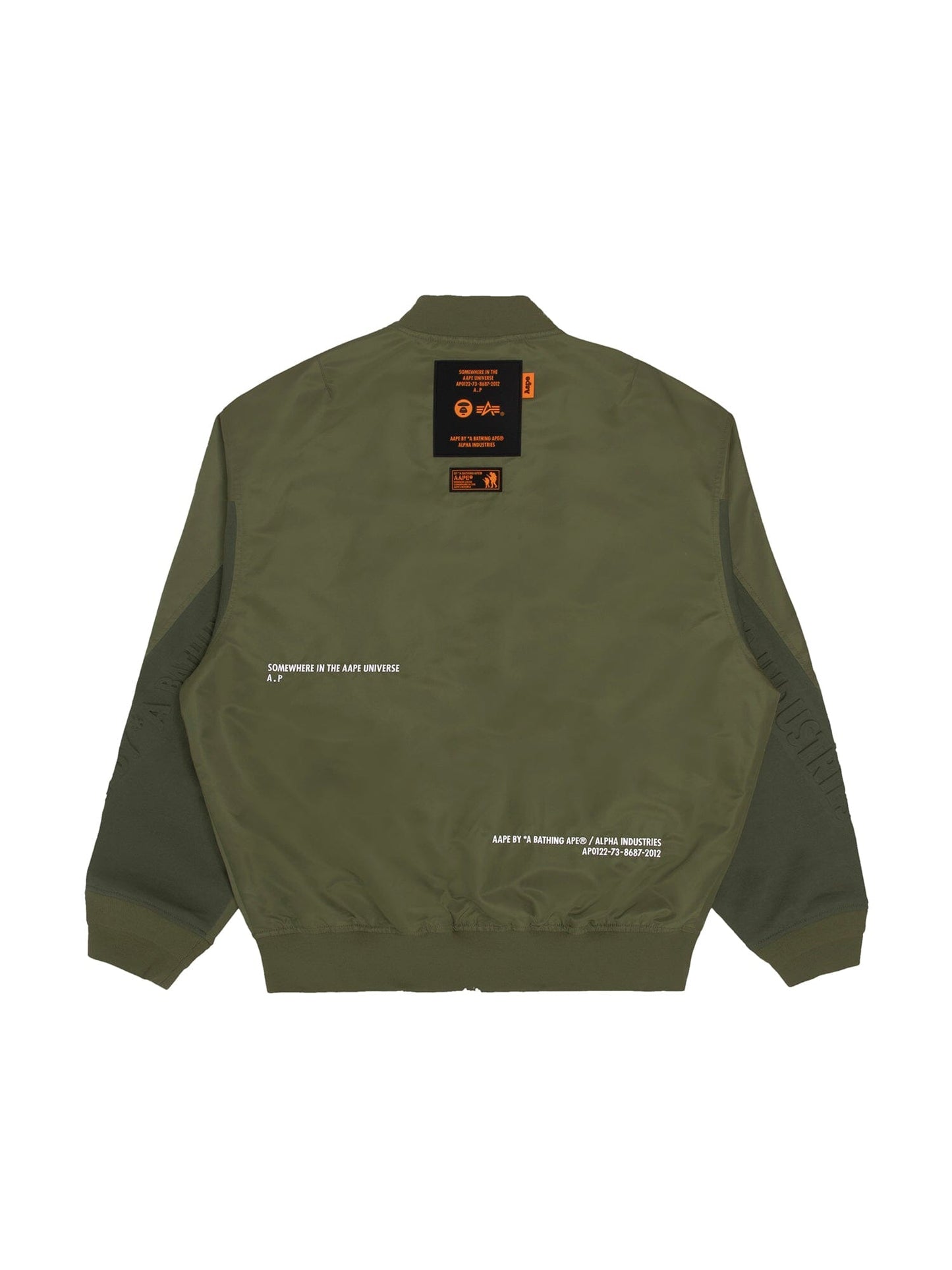 AAPE X ALPHA MA-1 LIGHTWEIGHT JACKET OUTERWEAR Alpha Industries 