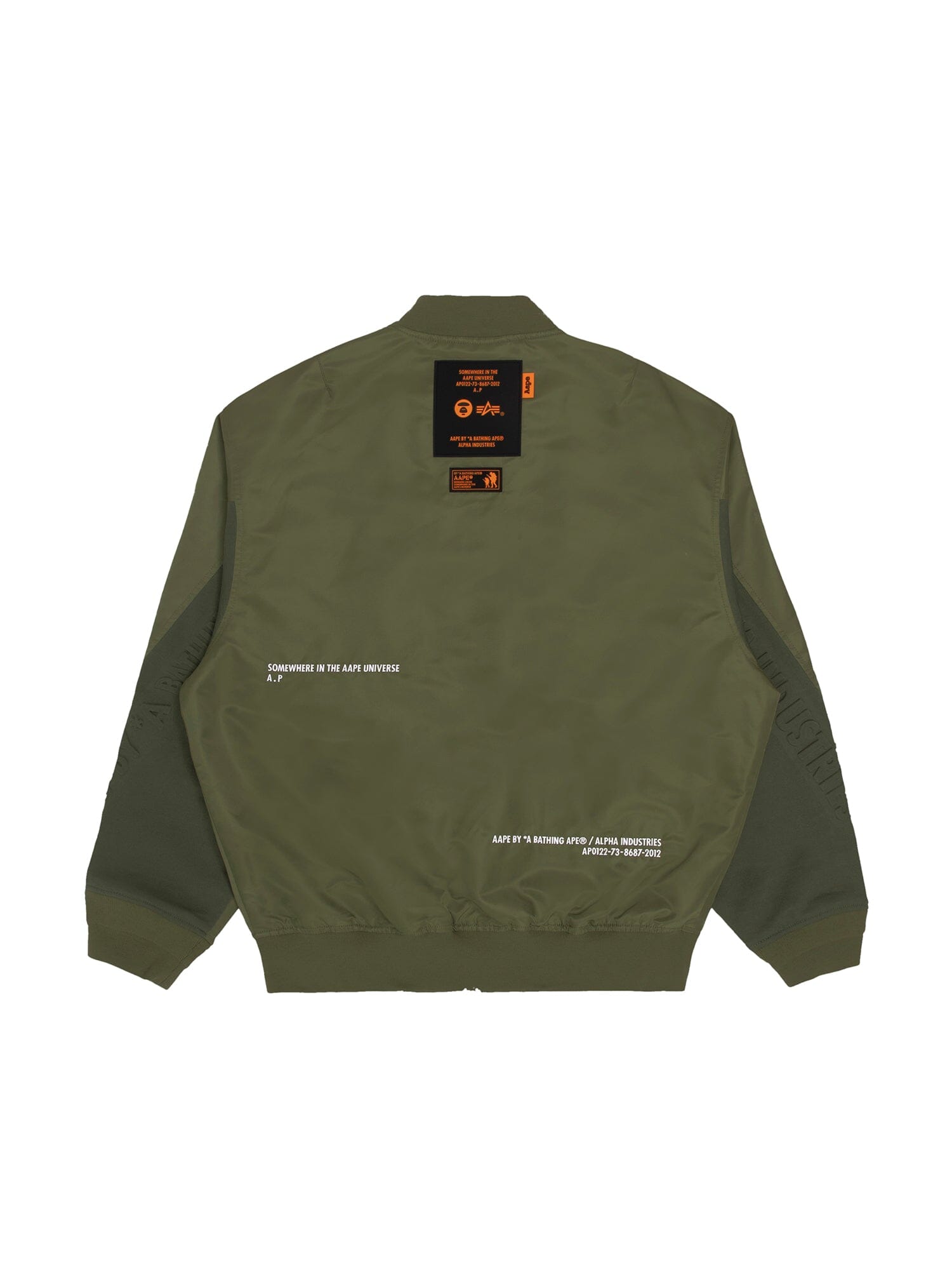 AAPE X ALPHA MA-1 LIGHTWEIGHT JACKET OUTERWEAR Alpha Industries 