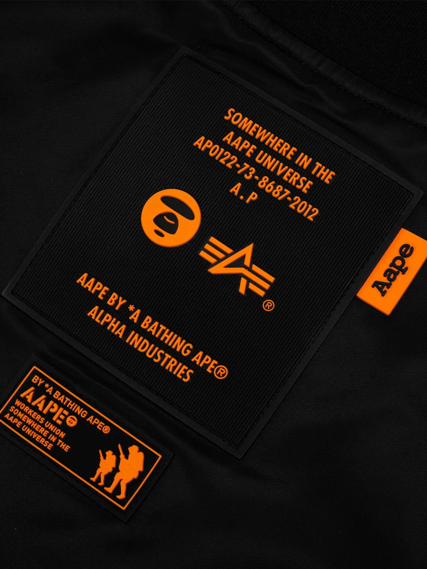 AAPE X ALPHA MA-1 LIGHTWEIGHT JACKET OUTERWEAR Alpha Industries 