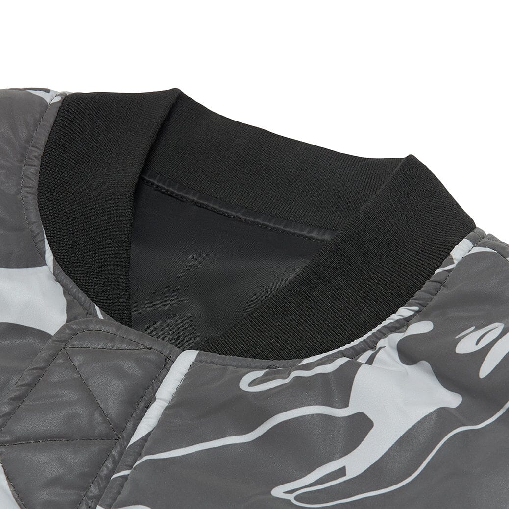 AAPE X ALPHA MA-1 QUILTED REVERSIBLE JACKET OUTERWEAR Alpha Industries 