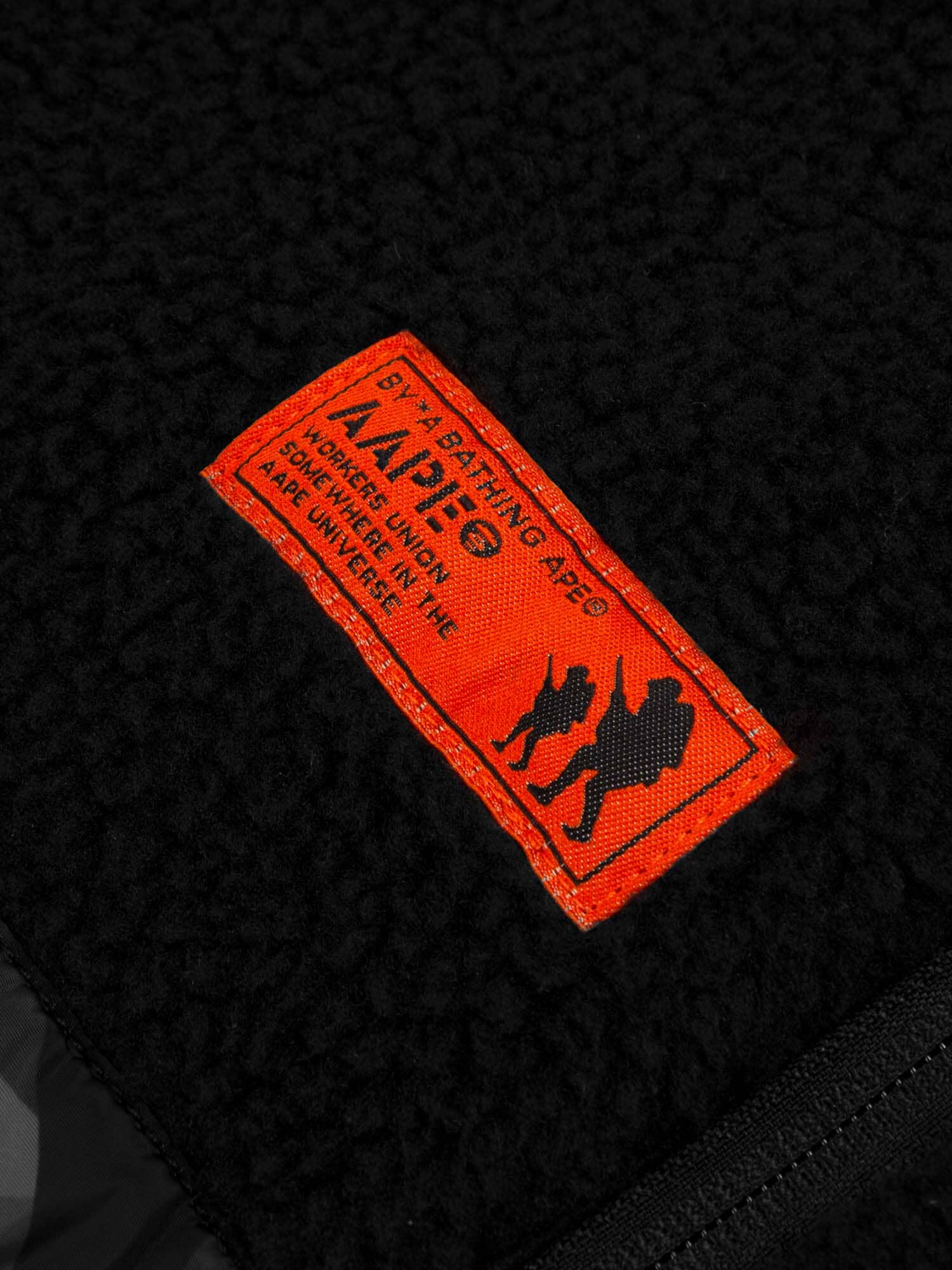 AAPE X ALPHA MIXED MEDIA JACKET OUTERWEAR Alpha Industries, Inc. 