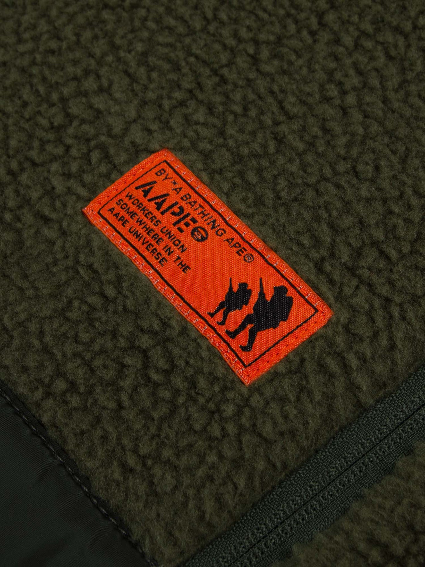 AAPE X ALPHA MIXED MEDIA JACKET OUTERWEAR Alpha Industries, Inc. 