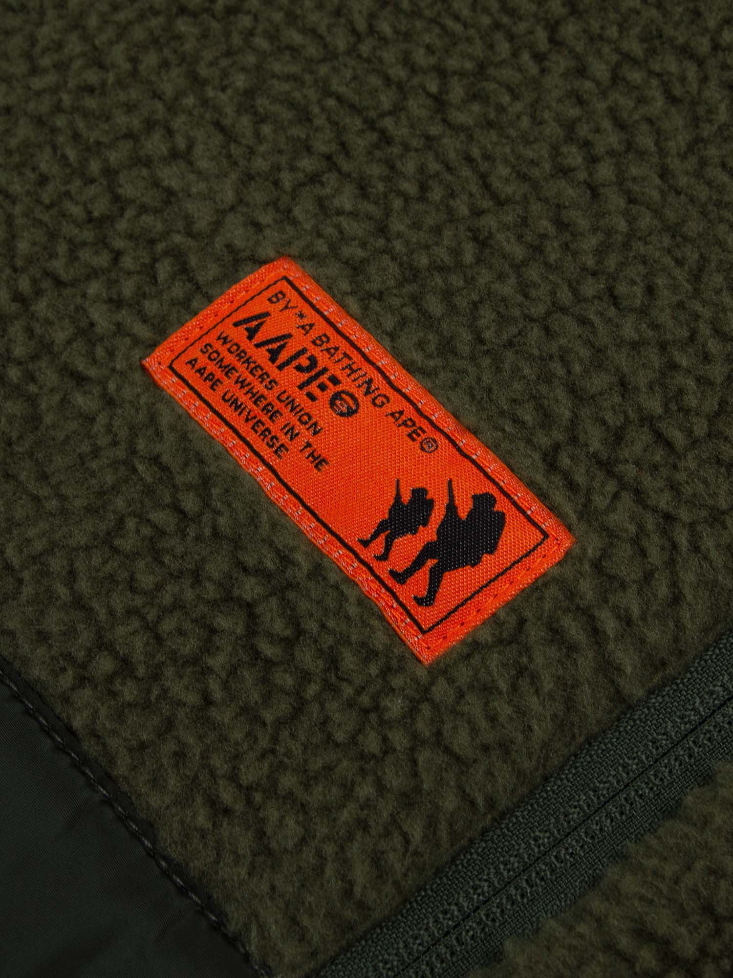 AAPE X ALPHA MIXED MEDIA JACKET OUTERWEAR Alpha Industries, Inc. 