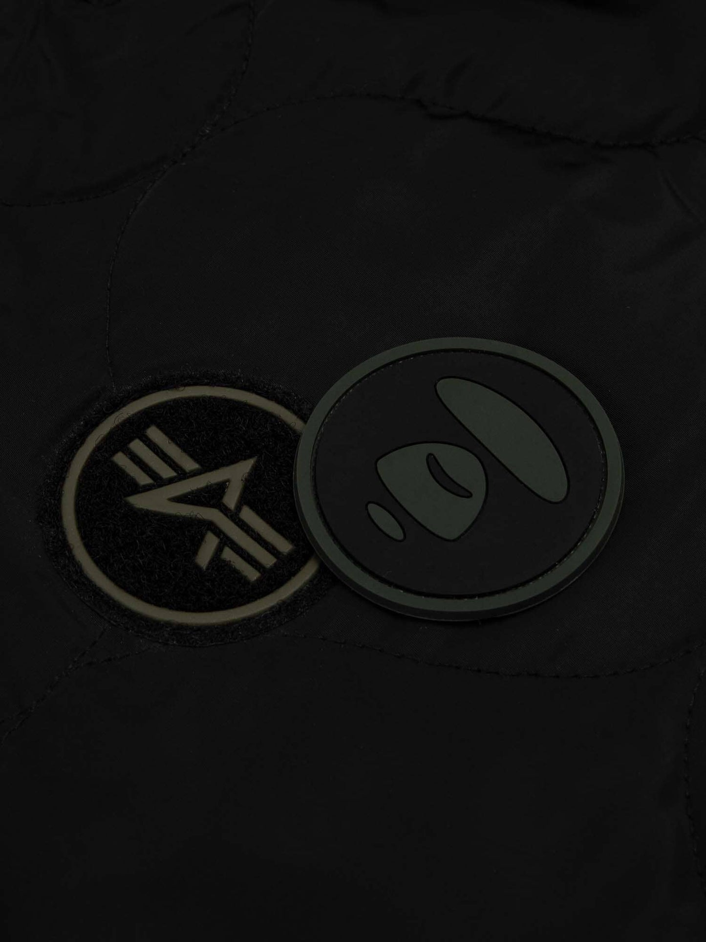 AAPE X ALPHA MIXED MEDIA JACKET OUTERWEAR Alpha Industries, Inc. 