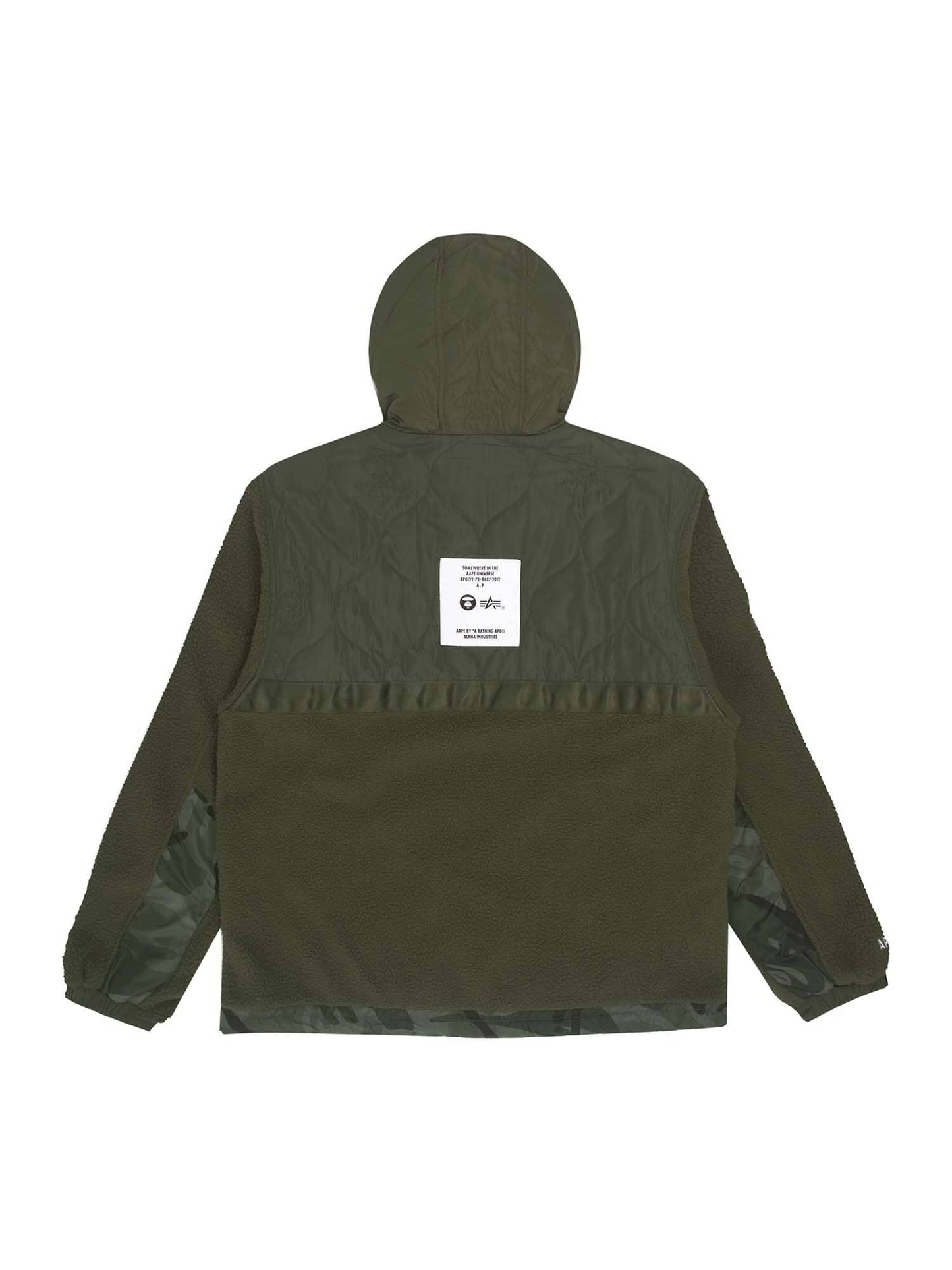 AAPE X ALPHA MIXED MEDIA JACKET OUTERWEAR Alpha Industries, Inc. 