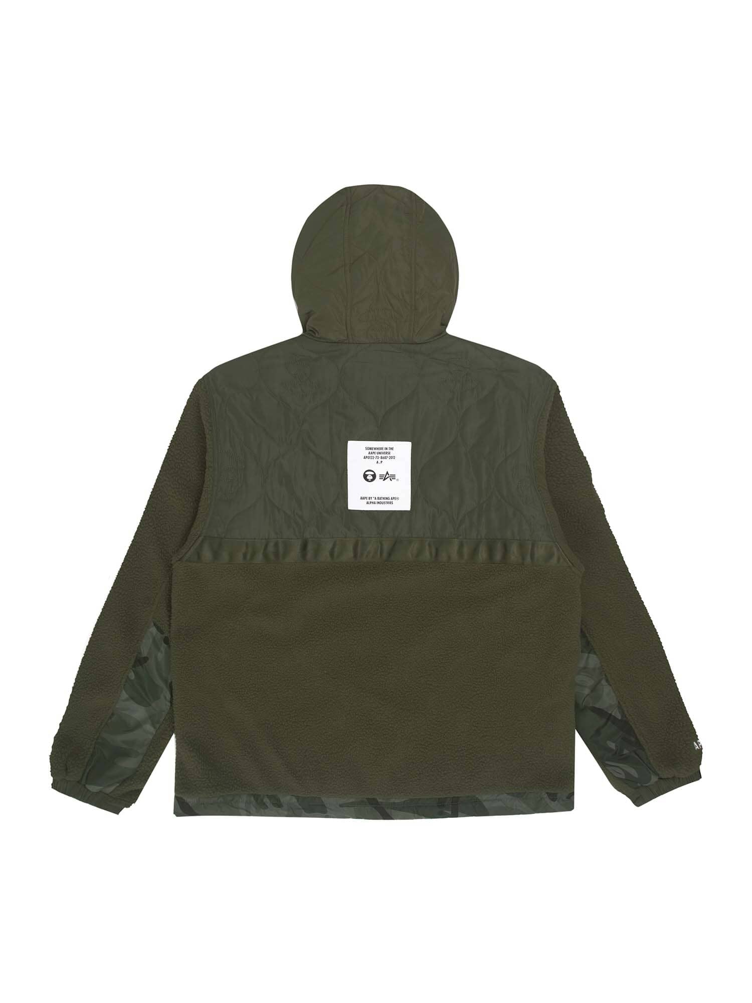 AAPE X ALPHA MIXED MEDIA JACKET OUTERWEAR Alpha Industries, Inc. 