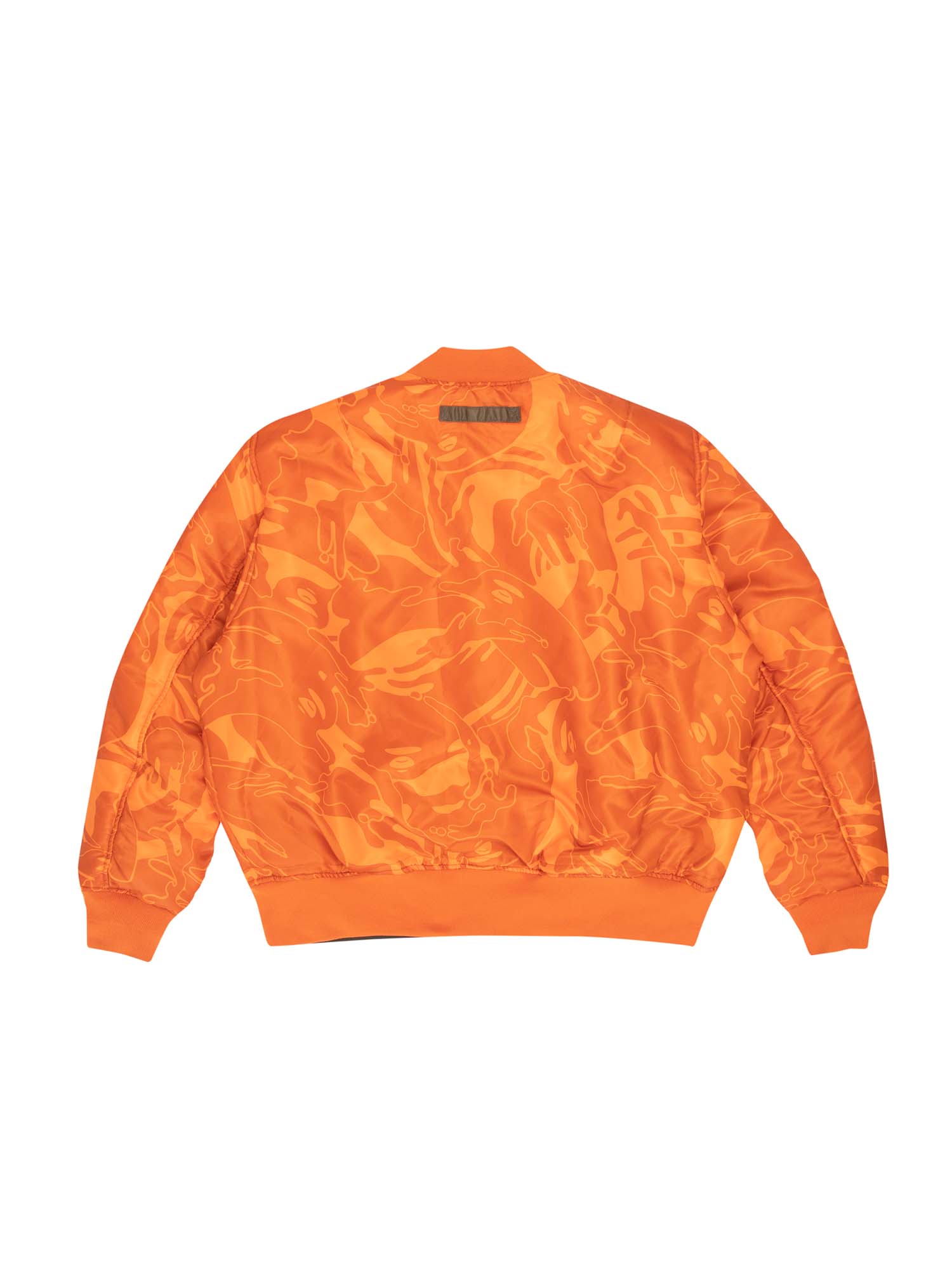 AAPE X ALPHA REVERSIBLE MA-1 QUILTED JACKET OUTERWEAR Alpha Industries, Inc. 
