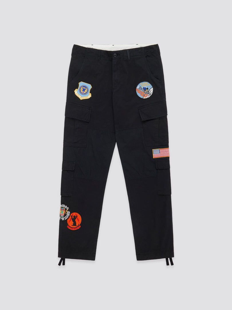 ACU SQUADRON PANT BOTTOM Alpha Industries BLACK 28x30 