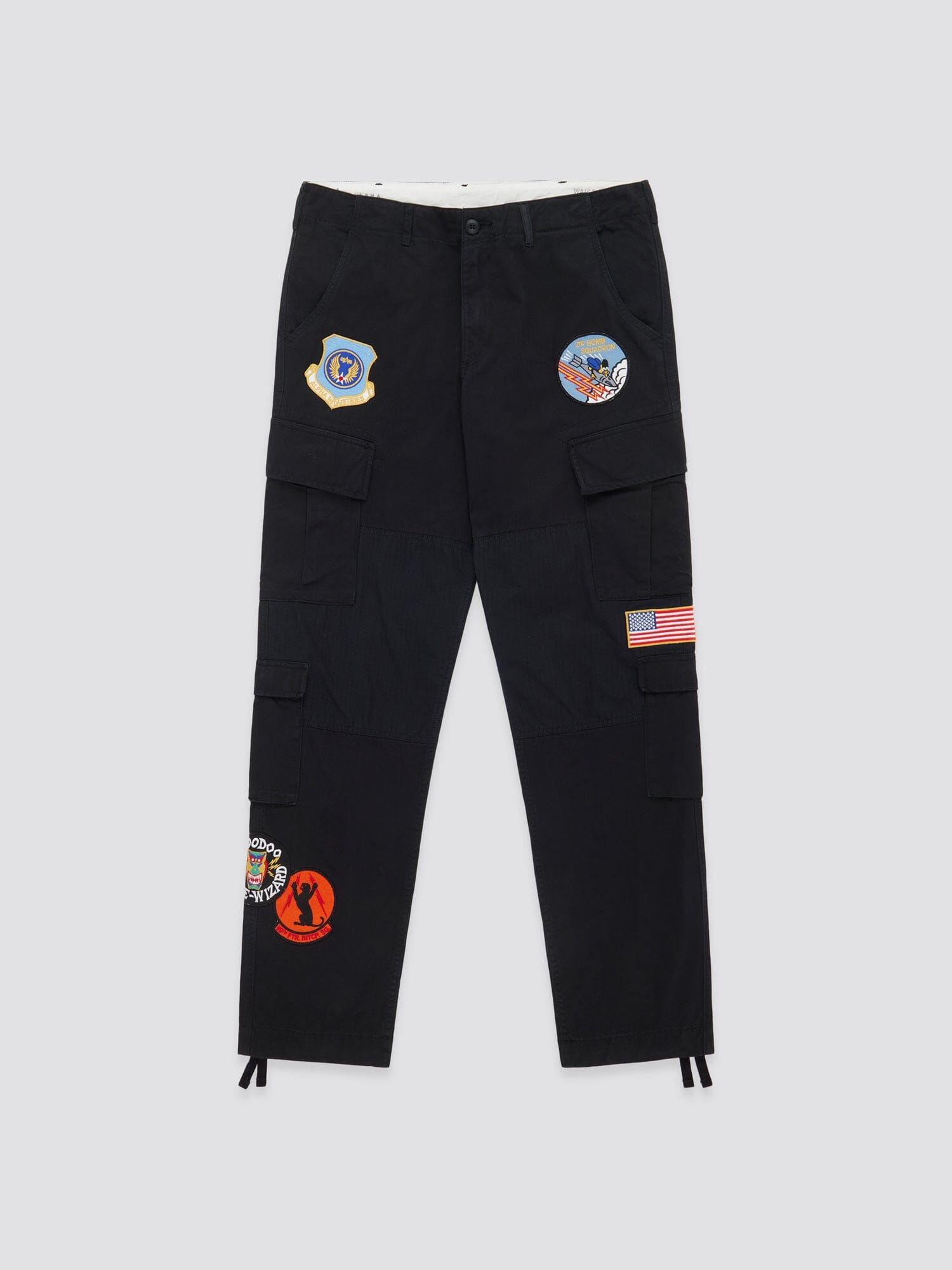 ACU SQUADRON PANT BOTTOM Alpha Industries BLACK 28x30 