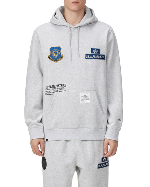 ALPHA BADGE HOODIE TOP Alpha Industries 
