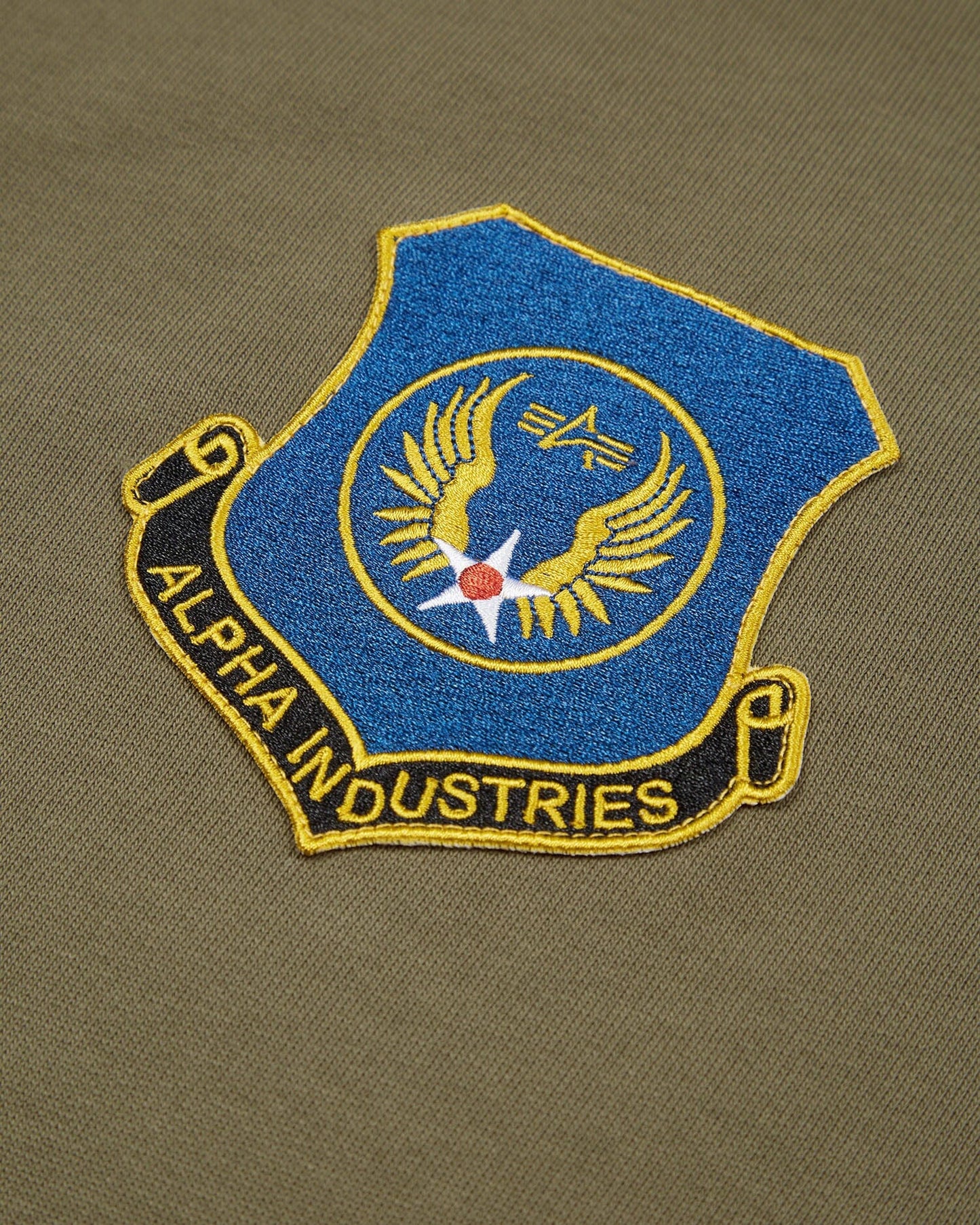 ALPHA BADGE HOODIE TOP Alpha Industries 