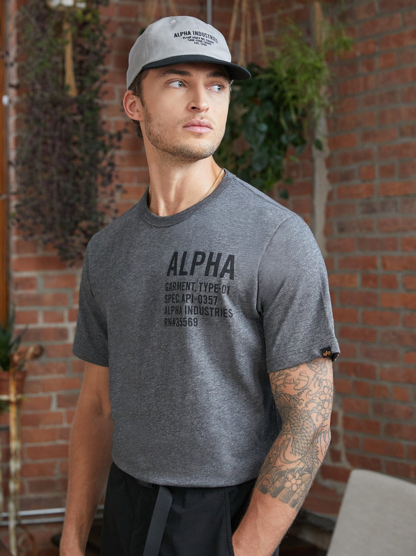 ALPHA GRAPHIC TEE TOP Alpha Industries 