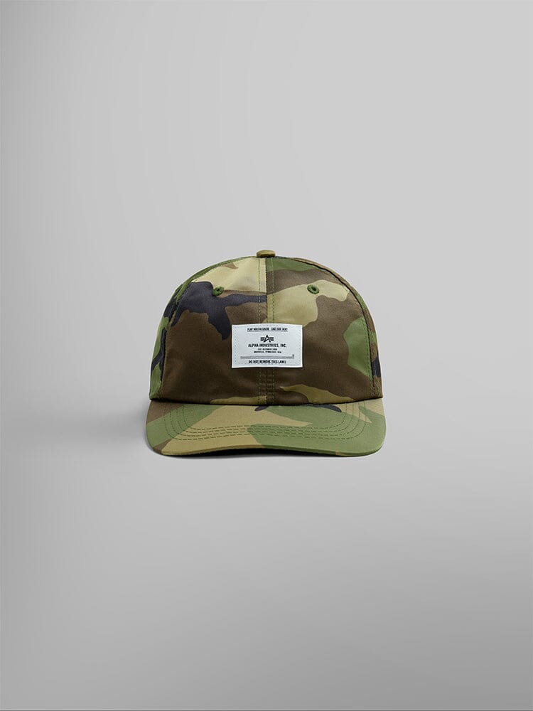 ALPHA NYLON CAP ACCESSORY Alpha Industries, Inc. WOODLAND CAMO O/S 