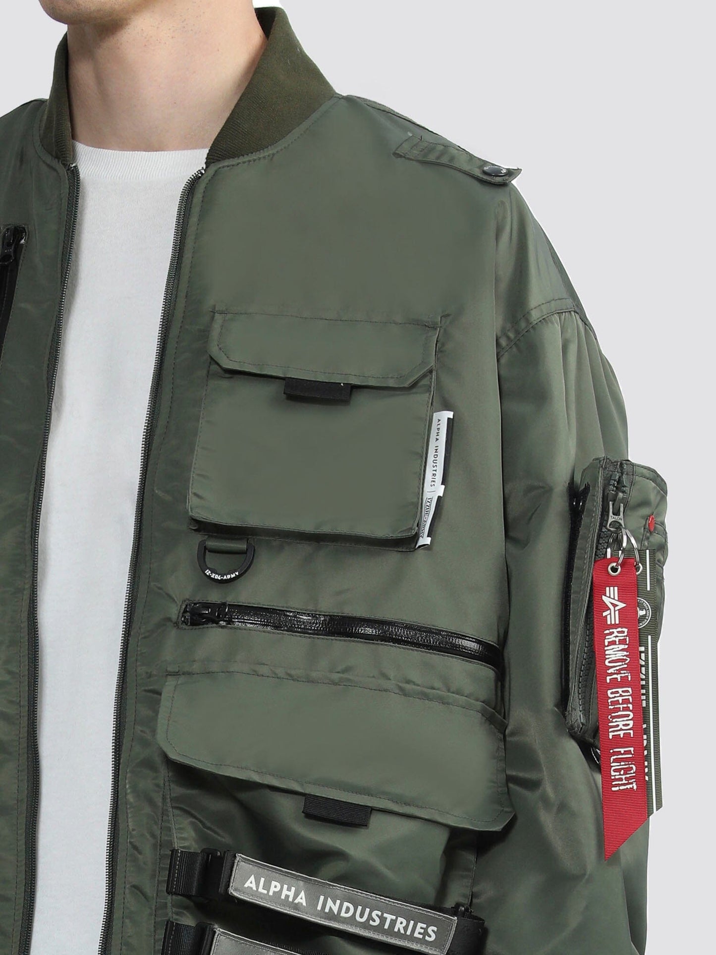 ALPHA X IZZUE UTILITY MA-1 JACKET OUTERWEAR Alpha Industries, Inc. 
