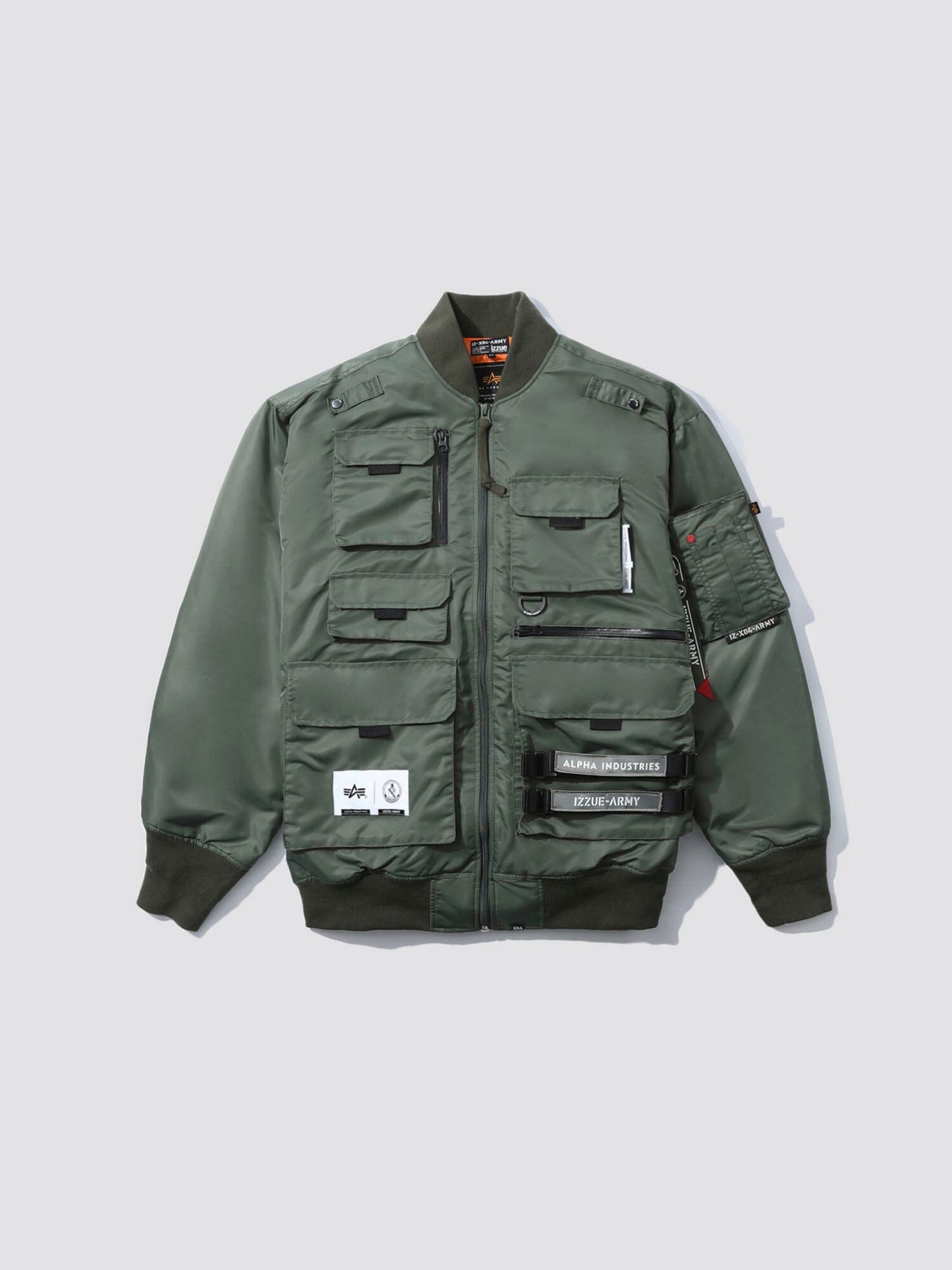 ALPHA X IZZUE UTILITY MA-1 JACKET OUTERWEAR Alpha Industries, Inc. SAGE L 