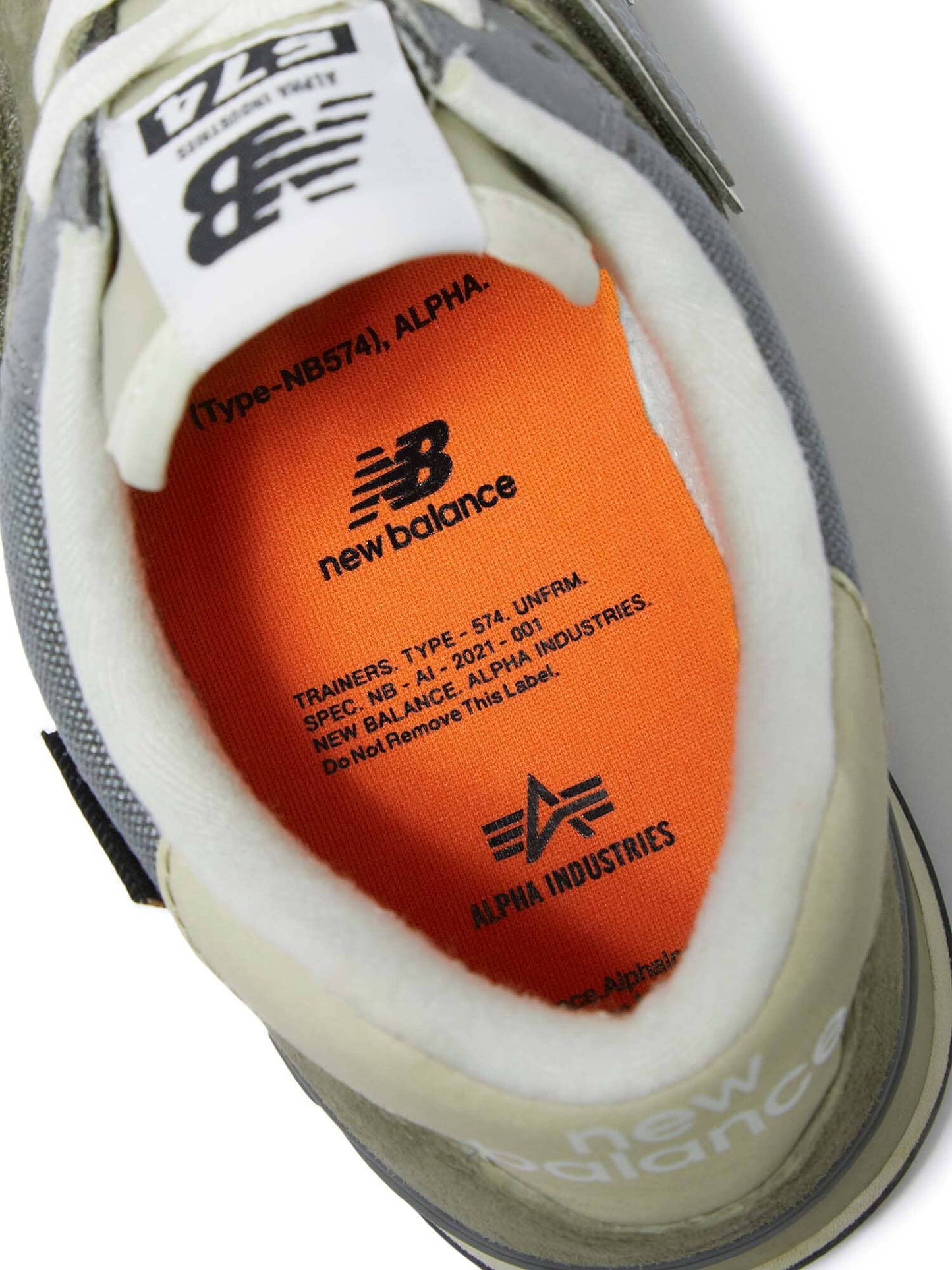 ALPHA X NEW BALANCE SNEAKERS ACCESSORY Alpha Industries, Inc. 