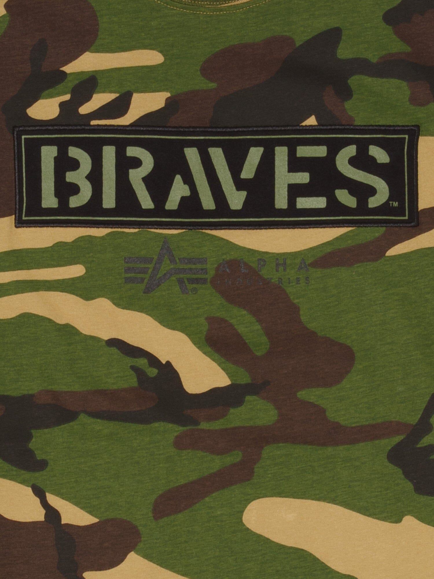ALPHA X NEW ERA BRAVES T-SHIRT TOP Alpha Industries, Inc. 