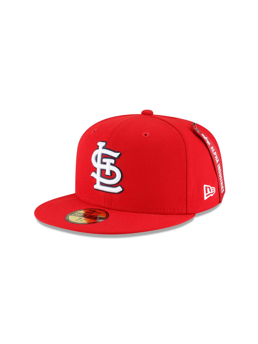 ALPHA X NEW ERA CARDINALS 5950 CAP ACCESSORY Alpha Industries, Inc. RED 7 