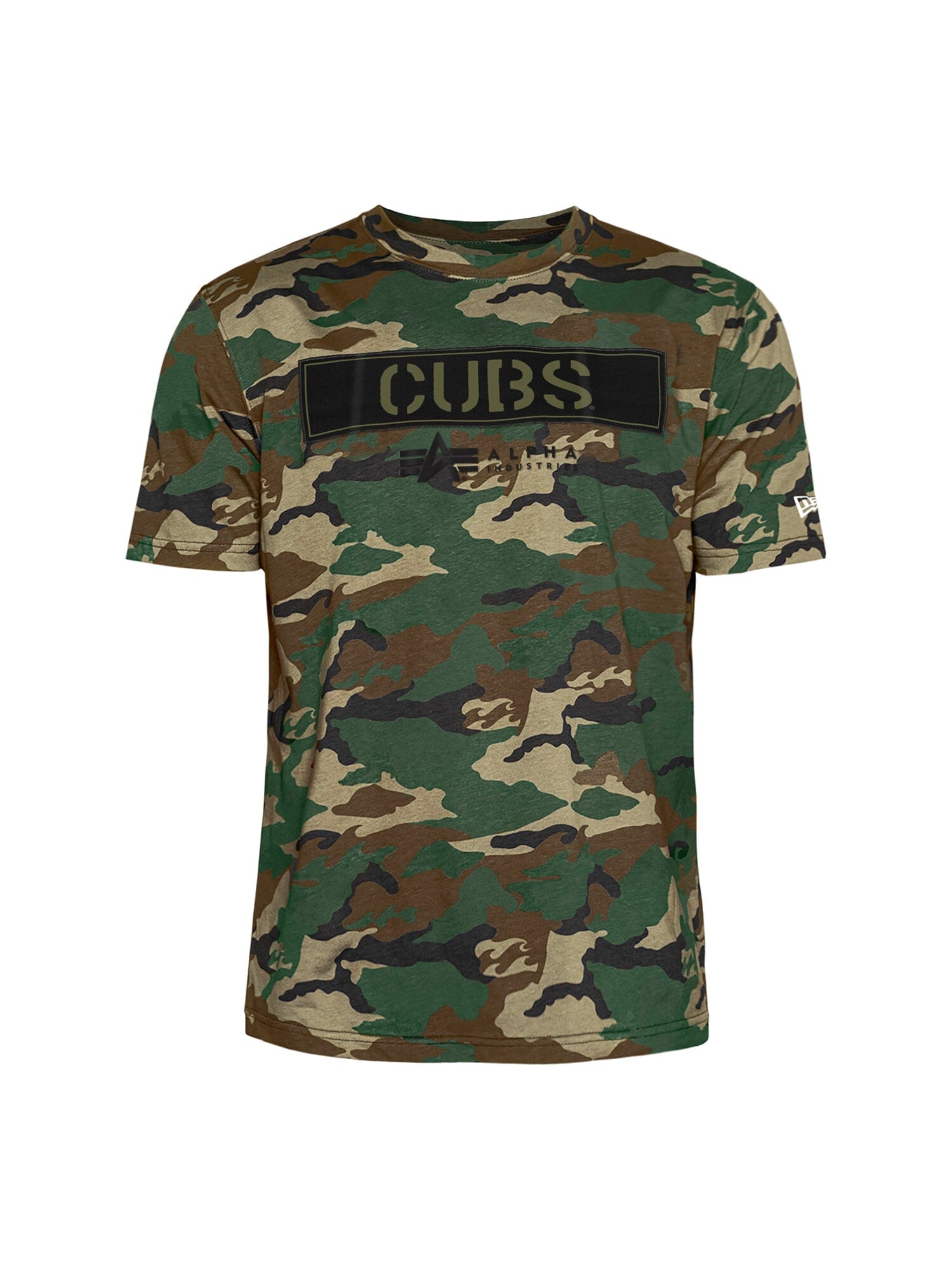 ALPHA X NEW ERA CUBS T-SHIRT TOP Alpha Industries, Inc. CAMO 2XL 