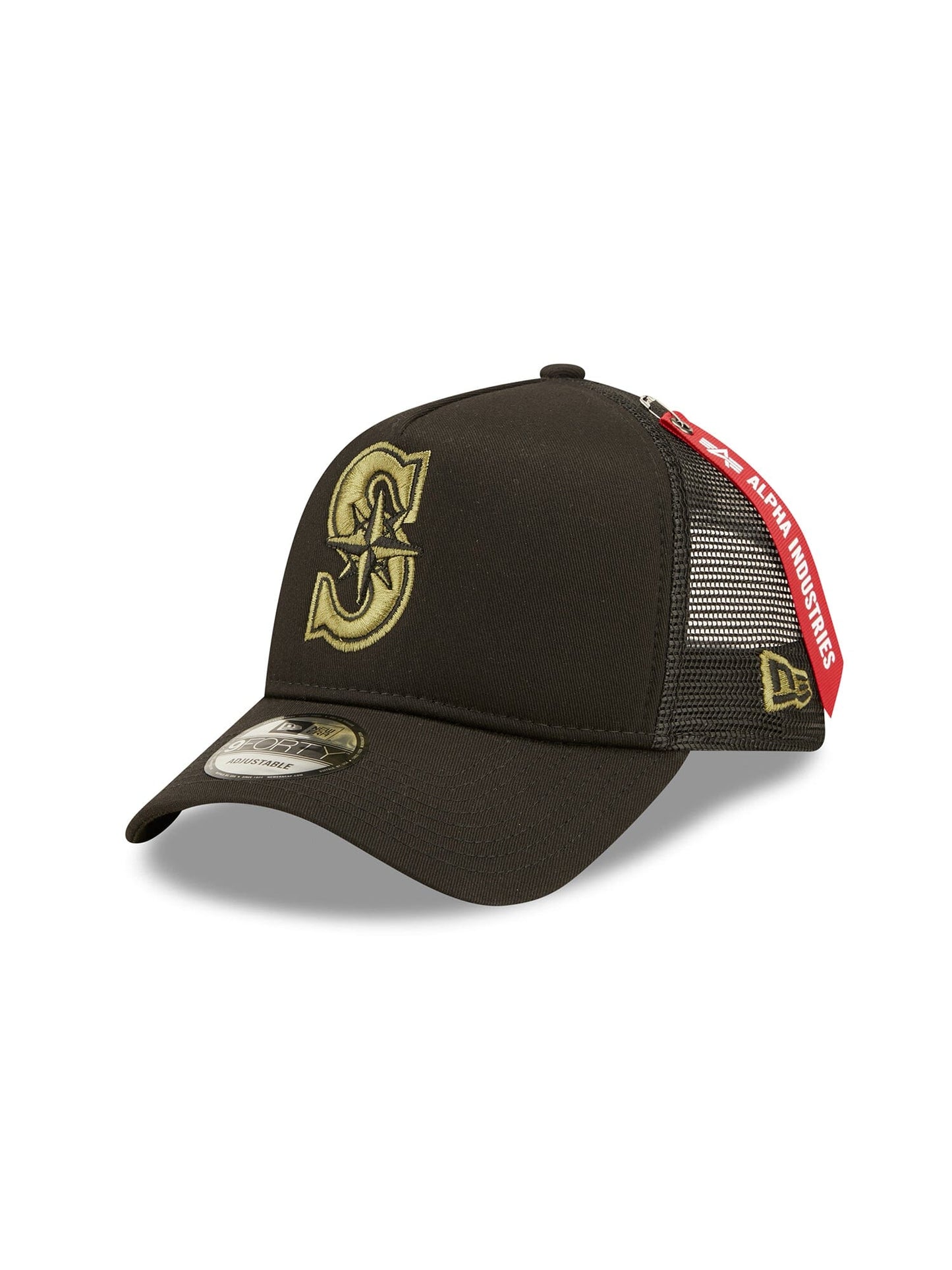 ALPHA X NEW ERA MARINERS 940 CAP ACCESSORY Alpha Industries, Inc. BLACK O/S 